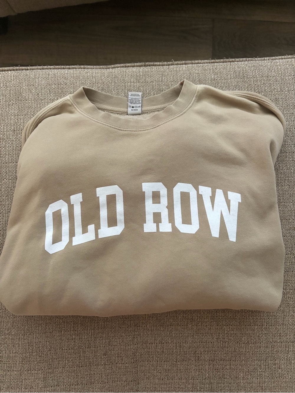 Tan Old Row Crew-Neck